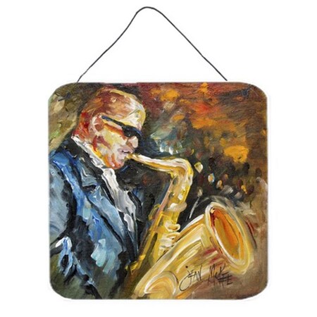 Carolines Treasures Jazz Sazophone Wall and Door Hanging Prints JMK1277DS66